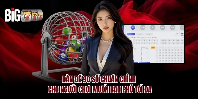 Dàn Đề 90 Số Big777 Chuẩn Cho Người Chơi Muốn Bao Phủ Tối Đa