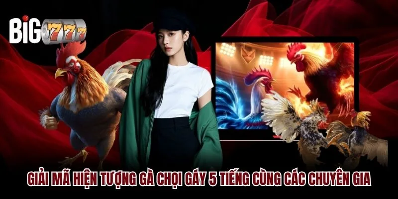 Giải mã hiện tượng gà chọi gáy 5 tiếng Big777 cùng các chuyên gia