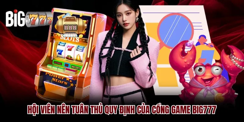 Hội viên nên tuân thủ quy định của cổng game Big777
